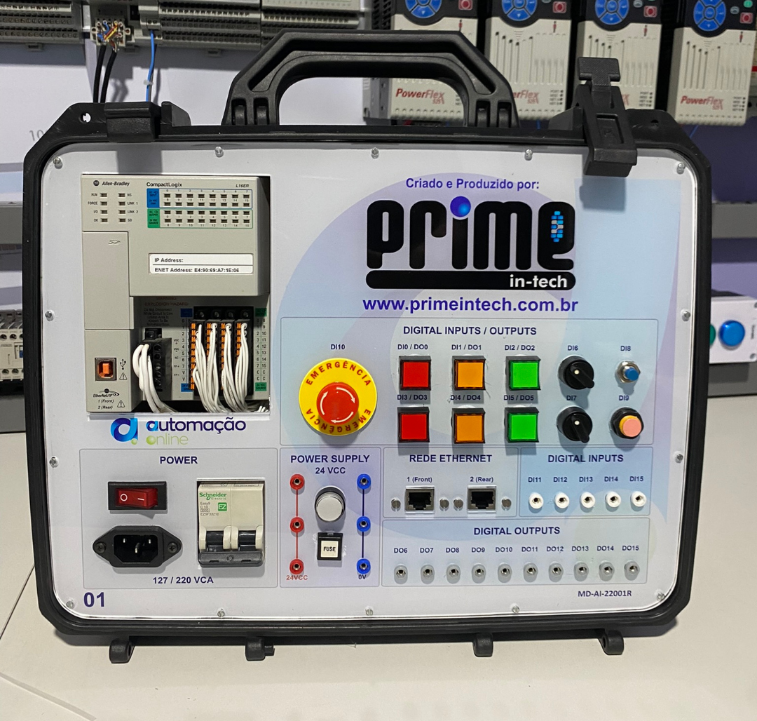 Kit Didático MD-AI-2201R PLC CompactLogix