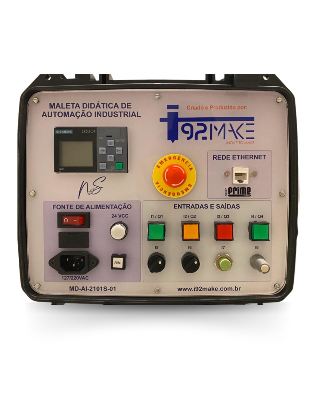 Kit Didático MD-AI-2101S-01 PLC LOGO! Siemens